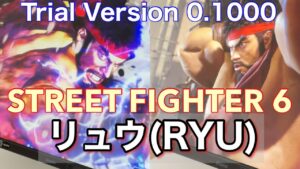 ストリートファイター6 北九州試遊会 リュウ STREET FIGHTER6 RYU Trial Version 0.1000