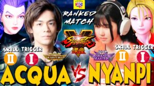 ストリートファイター５💥 ACQUA 「ローズ」対 Nyanpi「かりん」｜ACQUA 「Rose」vs Nyanpi「Karin」💥SFV 🤜FGC🤛