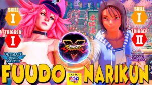 ストリートファイター５💥 ふ〜ど「ポイズン」対 ナリ君 「あきら」｜  Fuudo「Poison」vs Narikun「Akira」💥 Street Fighter V 🤜FGC🤛
