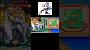 エアスピ見せます🥰　ストリートファイターIIターボ　春麗　スト2ターボ　Chun-Li