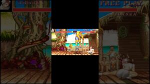 ブランカの最後の煽り怖い(;_;)　ストリートファイターIIターボ　春麗　スト2ターボ　Chun-Li