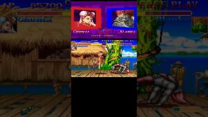 投げ失敗で汗　ハイパーストリートファイターII　ダッシュ春麗　スト2X　Super Street Fighter II X
