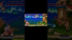 ダメージの重いキャミィに苦戦😂　ハイパーストリートファイターII　春麗　スト2X　Super Street Fighter II X　Chun-Li