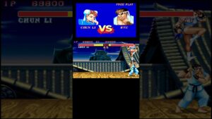 ウ○ハラさんみたいなリュウ　ストリートファイターIIターボ　春麗　ストツーターボ　Chun-Li