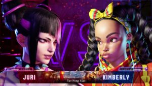Street Fighter 6 - Kimberly and Juri Game Face Feature