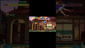 さくら戦　ストリートファイターZERO2　春麗　レトロゲーム