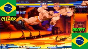 ストリートファイターZERO3 ➤ Cllark (Brazil) vs Scott (Brazil) sfa3