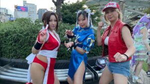 世界コスプレサミット！グラドルのmasaminさんのストリートファイター春麗コスプレ！LIVE配信！