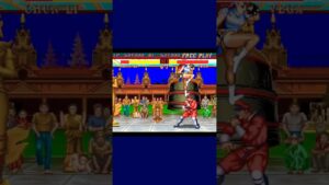 ハイジャンプベガ様を投げる　ストリートファイター2ダッシュ　春麗　スト2ダッシュ　Chun-Li　Street Fighter II
