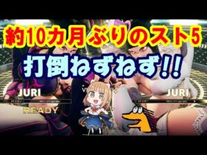 【スト5】約10カ月ぶりのストリートファイターV  ～打倒!!ねずねず!!の巻～