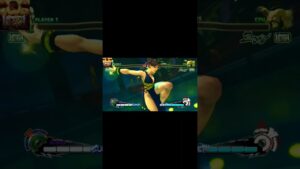 ブンブンすり抜け　ウルトラストリートファイターIV　春麗　ULTRA STREET FIGHTER IV　ストIV　ウルIV　ストフォー