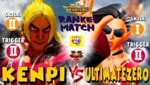 ストリートファイター５💥 けんぴ「LP1位ケン」対 UltimateZERO「ララ」｜Kenpi 「Ken」vs UltimateZERO「Laura」💥SFV 🤜FGC🤛