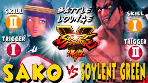 ストリートファイター５  💥  Sako「メナト」対  Soylent_Green「ネカリ」｜Sako「Menat」vs Soylent_Green 「Necalli」💥 SFV 🤜FGC🤛