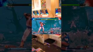 豪鬼と接戦🥰　ストリートファイターV　春麗　STREET FIGHTER V　ストV　スト5　SFV　ストファイブ　Chun-Li