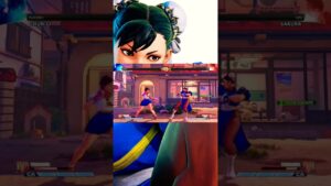 さくらと戦う　ストリートファイターV　春麗　STREET FIGHTER V　ストV　スト5　SFV　ストファイブ　Chun-Li