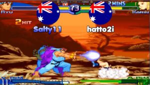 ストリートファイターZERO3 ➤ Salty11 (Australia) vs hatto2i (Australia) sfa3