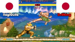 スーパーストリートファイターII X ➤ nagiGuile (Japan) vs Drillking (Japan) Super Street Fighter 2 Turbo