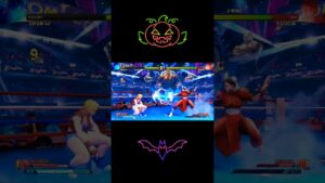 ルシアの大技が決まってる🎃ハロウィン　ストリートファイターV　春麗　STREET FIGHTER V　ストV　スト5　SFV　ストファイブ　Chun-Li