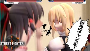 少女達のお泊り実況～スーパーストリートファイターⅡＸ編～