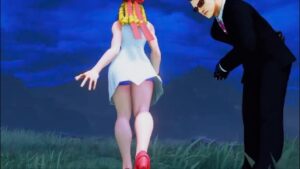 ストリートファイター5　世界1位テニスマスターかりん　草原ステージが映える