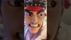 RYU Statue | The CAPCOM STORE In TOKYO |「リュウ」ストリートファイター