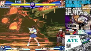 【SFA3】ストリートファイターZERO3　店内対戦　2022/11/9