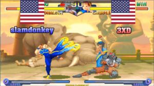 Street Fighter Alpha 2 ➤ slamdonkey (Usa) vs 3XD (Usa) sfa2