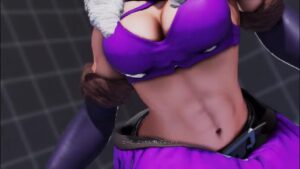 ストリートファイター5　最強ジュリ　完璧スタイルから繰り出される脚技　腹筋やばい