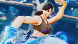 ストリートファイター5　世界1位春麗　隠しコマンドで上着を脱ぐ　最高峰のスタイルがあらわに