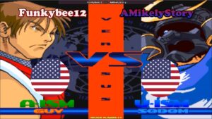 Street Fighter Alpha 3 ➤ Funkybee12 (Usa) vs AMikelyStory (Usa) sfa3