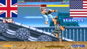 Super Street Fighter 2 Turbo ➤ L4E (UK) vs stances (Usa) スーパーストリートファイターII X