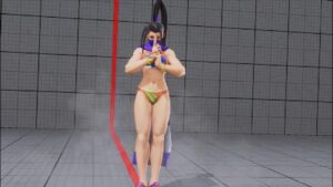 ストリートファイター5　世界1位いぶき　危ない陸上部衣装