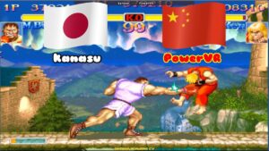 スーパーストリートファイターII X ➤ kanasu (Japan) vs PowerVR (China) Super Street Fighter 2 Turbo