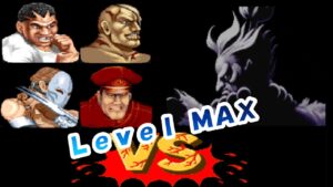 【レベル MAX】初代シャドルー四天王 vs 豪鬼 - ハイパーストリートファイター2 , Shadaloos vs Akuma Hyper Street Fighter 2 Boss Hack
