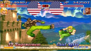 Super Street Fighter 2 Turbo ➤ SP Empowerment (Usa) vs Chief Rekka (Usa) スーパーストリートファイターII X