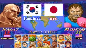 Super Street Fighter 2 Turbo ➤ jungin21 (South Korea) vs u16 (Japan) スーパーストリートファイターII X