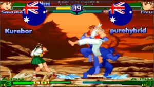 ストリートファイターZERO3 ➤ Kurebor (Ausralia) vs purehybrid (Australia) sfa3