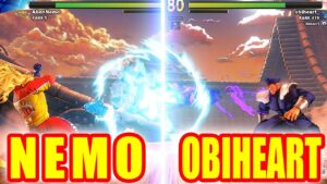 ストリートファイター5【ネモ (ギル) VS おび (ベガ)】NEMO (GILL) VS OBIHEART (M.BISON) SFV スト5