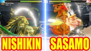 ストリートファイター5【ニシキン (ブランカ) VS SASAMO (ガイル)】NISHIKIN (BLANKA) VS SASAMOSTREEET (GUILE) SFV