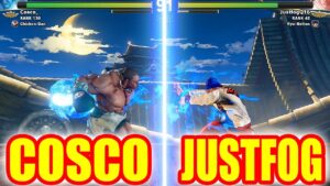 ストリートファイター5【COSCO (バイソン) VS JUSTFOG (リュウ)】COSCO (BALROG) VS JUSTFOG (RYU) SFV スト5