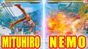 ストリートファイター5【MITUHIRO (ジュリ) VS ネモ (ギル)】MITUHIRO (JURI) VS NEMO (GILL) SFV スト5