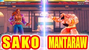 ストリートファイター5【SAKO (G) VS MANTARAW (ザンギエフ)】SAKO (G) VS MANTARAW (ZANGIEF) SFV スト5