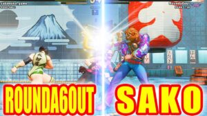 ストリートファイター5【SAKO (G) VS ROUNDA6OUT (ミカ)】SAKO (G) VS ROUNDA6OUT (R.MIKA) SFV スト5