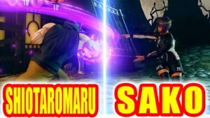 ストリートファイター5【SHIOTAROMARU (エド) VS SAKO (メナト)】SHIOTAROMARU (ED) VS SAKO (MENAT) SFV スト5