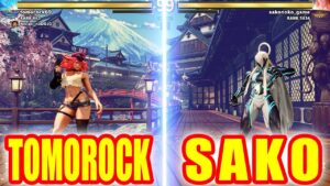 ストリートファイター5【TOMOROCK (ポイズン) VS SAKO (セス)】TOMOROCK (POISON) VS SAKO (SETH) SFV スト5