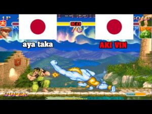 スーパーストリートファイターII X ➤ aya taka (Japan) vs AKI VIN (Japan) Super Street Fighter 2 Turbo