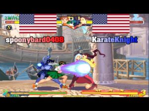 Street Fighter Alpha 2 ➤ spoonybard0408 (Usa) vs KarateKnight (Usa) sfa2