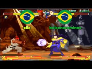 Street Fighter Alpha 2 ➤ zile (Brazil) vs bolsonarominas (Brazil) sfa2