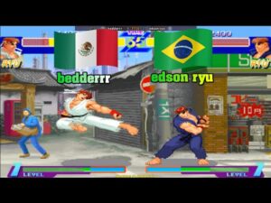 Street Fighter Alpha ➤ bedderrr (Mexico) vs edson ryu (Brazil) sfa