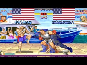 Super Street Fighter 2 Turbo ➤ 001Acey (Usa) vs mbeltran01 (Usa) スーパーストリートファイターII X